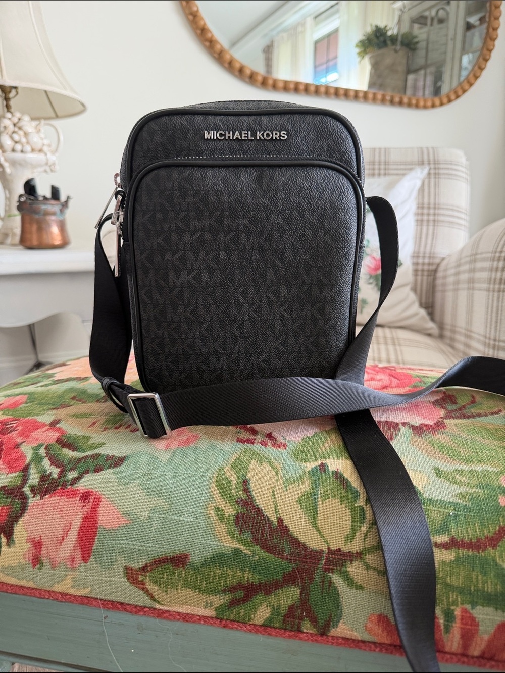 Michael Kors Black Men's Crossbody Messenger Bag